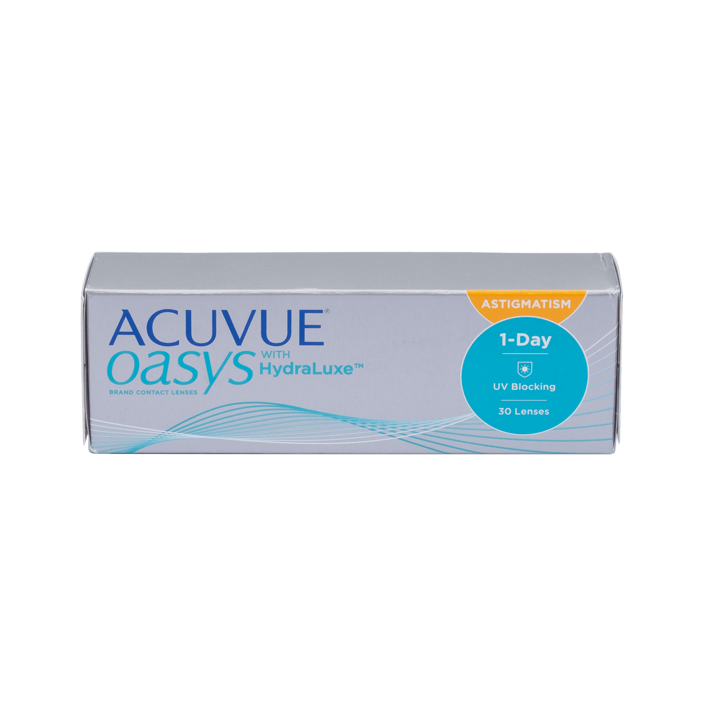 a box of acuvue oasys contact lenses for astigmatism