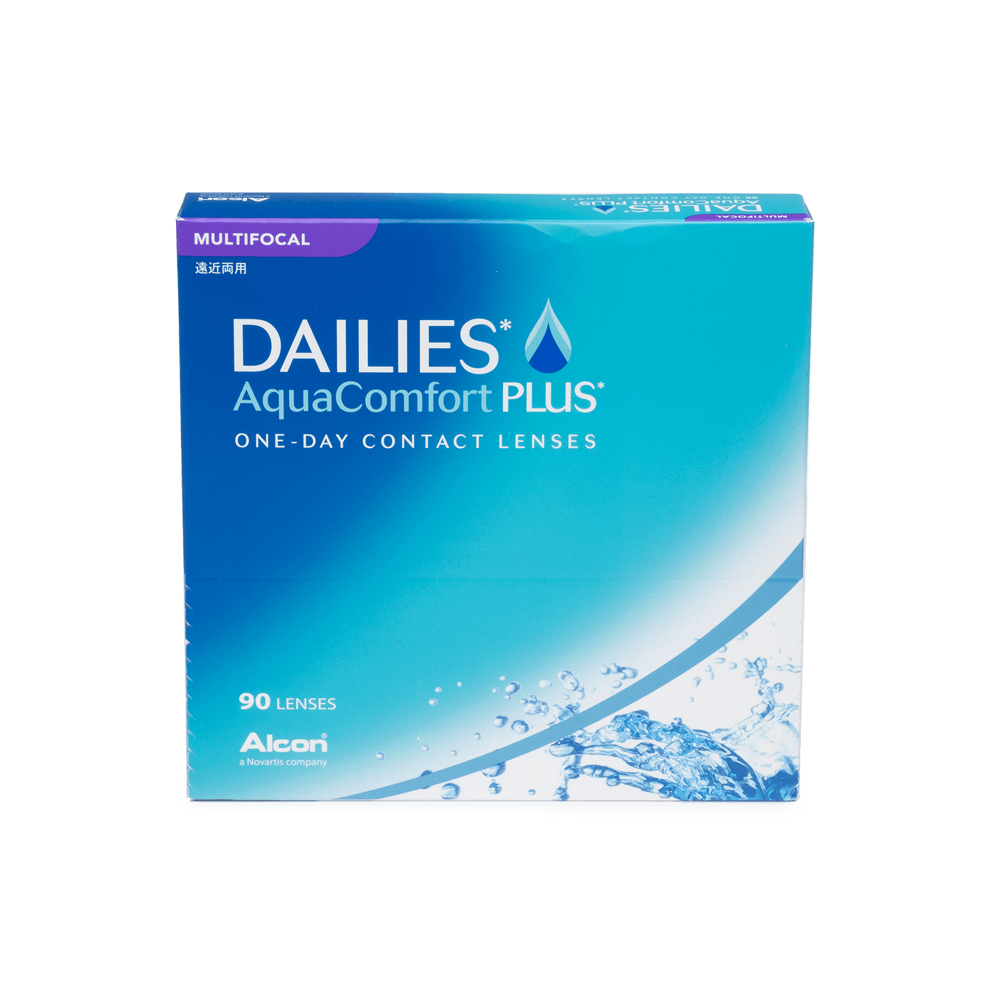 a box of dailies aquacomfort plus one day contact lenses