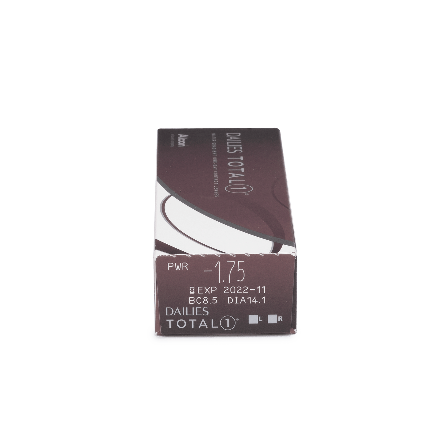 a box of contact lenses with pwr of 1.75