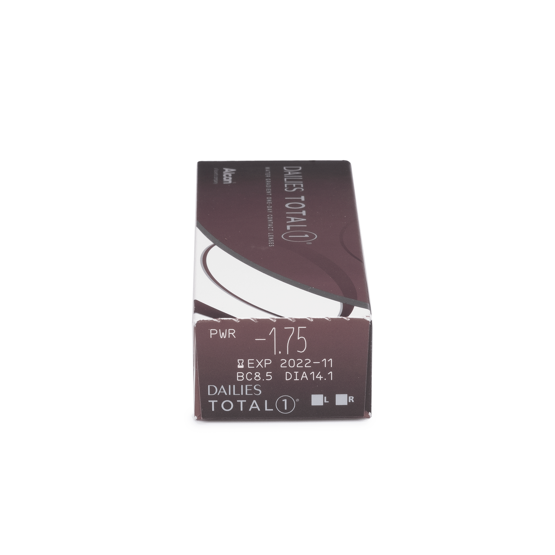 a box of contact lenses with pwr of 1.75