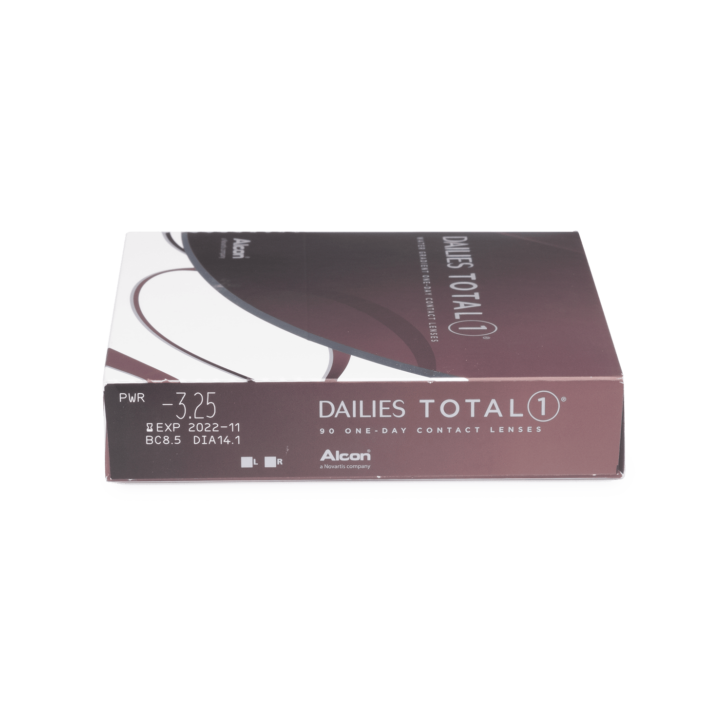 a box of dailies total 1 contact lenses