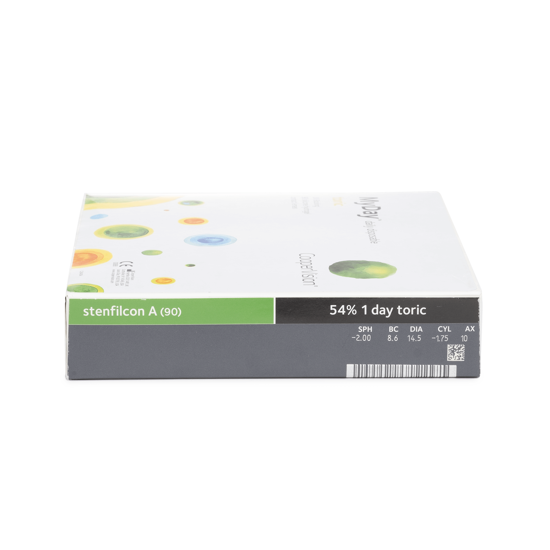 a box of stenfilcon a 90 contact lenses