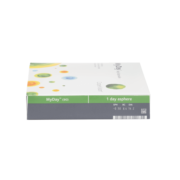 Myday 公式アカウント1  MyDay®（マイデイ®） - 近視用・遠視用コンタクトレンズ（1日使い捨て