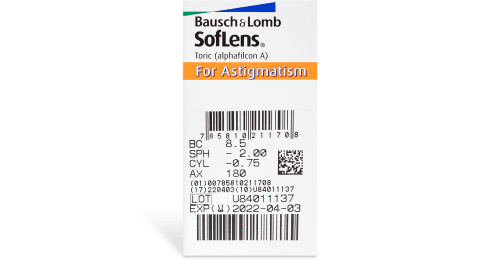 SofLens Toric Contact Lenses Prescription - 6 Pack