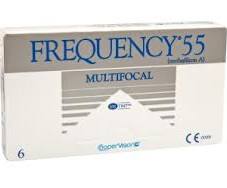 Frequency 55 Multifocal Contact Lenses 6 pack