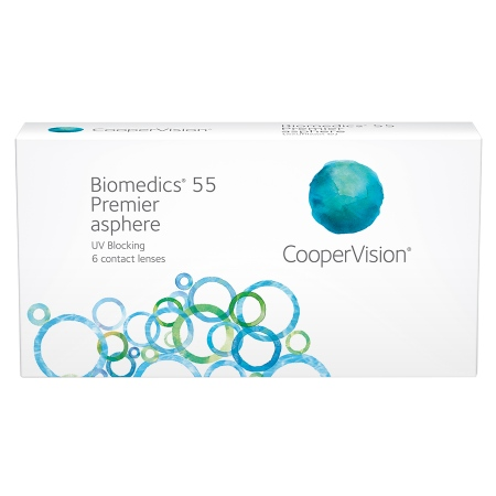 Biomedics 55 Premier Contact Lenses Box - 6 Pack
