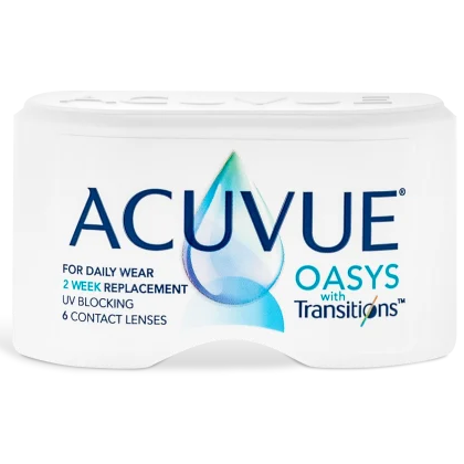 Acuvue Oasys with Transitions Contact Lenses Box - 6 Pack