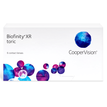 Biofinity Toric XR Contact Lenses Box - 6 Pack